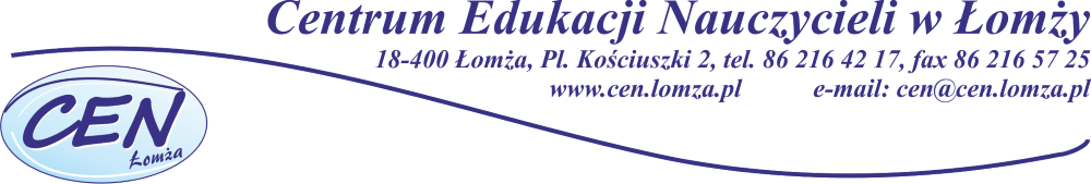 Platforma materiałów dydaktycznych CEN w Łomży